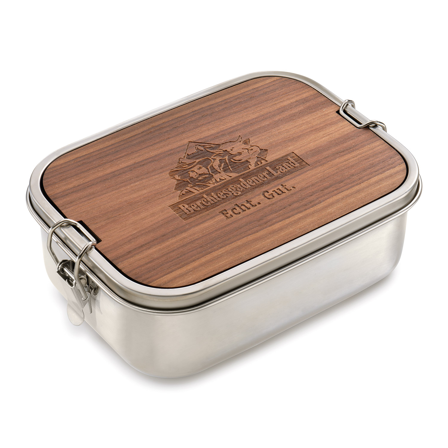 Brotzeitbox aus Edelstahl